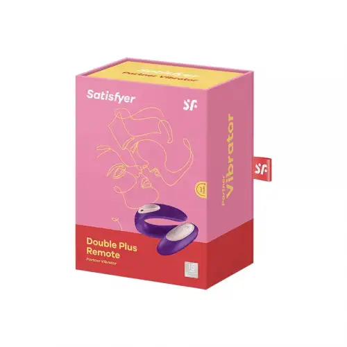 Фото Satisfyer, Германия Вибратор для пар с пультом дистанционного управления Satisfyer Double Plus Remote