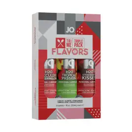 Набор лубрикантов для орального и вагинального секса JO Tri-Me Triple Pack Flavors 3 шт.