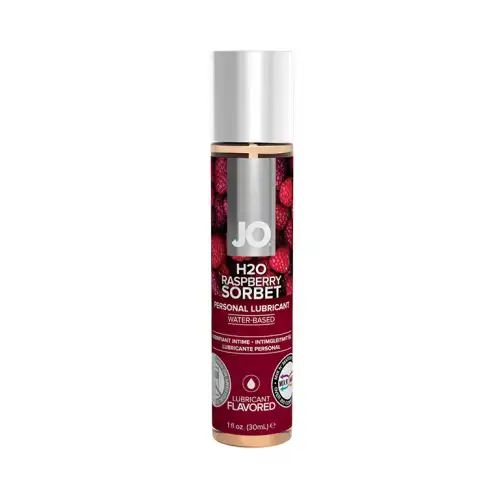 Фото System JO, США Вкусовой лубрикант Малиновый сорбет / JO Flavored Raspberry Sorbet 1oz - 30 мл.