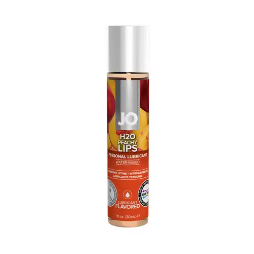 Фото System JO, США Вкусовой лубрикант Сочный персик / JO Flavored Peachy Lips 1oz - 30 мл.