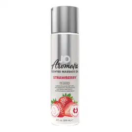 Массажное масло JO  - Aromatix - Massage Oil - Strawberry - 120мл.
