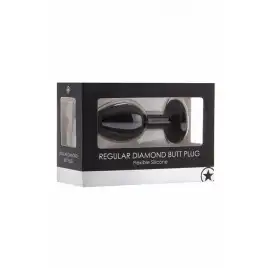 Анальная пробка с кристаллом Diamond Butt Plug (Medium)
