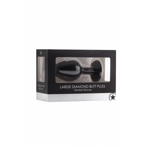 Shotsmedia, Голландия Анальная пробка с кристаллом Diamond Butt Plug (Large) Shotsmedia, Голландия Анальная пробка с кристаллом Diamond Butt Plug (Large)