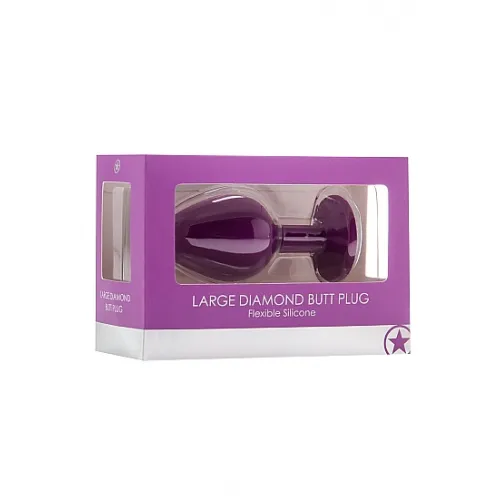 Shotsmedia, Голландия Анальная пробка с кристаллом Diamond Butt Plug (Large) Shotsmedia, Голландия Анальная пробка с кристаллом Diamond Butt Plug (Large)