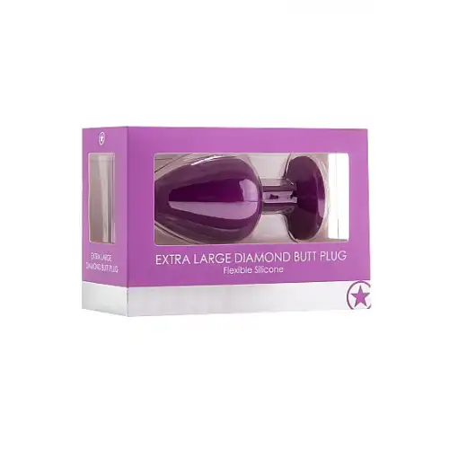 Shotsmedia, Голландия Анальная пробка с кристаллом Diamond Butt Plug (Extra Large ) Shotsmedia, Голландия Анальная пробка с кристаллом Diamond Butt Plug (Extra Large )