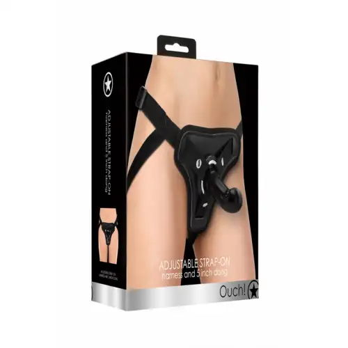 Shots Media, Нидерланды Страпон с трусиками Adjustable 5'' Shots Media, Нидерланды Страпон с трусиками Adjustable 5''
