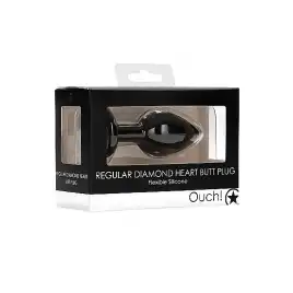 Анальная пробка Diamond Heart Butt Plug