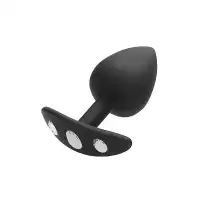Shotsmedia, Голландия Анальная пробка для ношения с кристаллом  Diamond Butt Plug With Handle