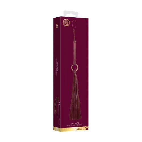 Хлыст Ouch Ouch! - Flogger - Burgundy