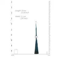 Хлыст Ouch Ouch! - Flogger - Green