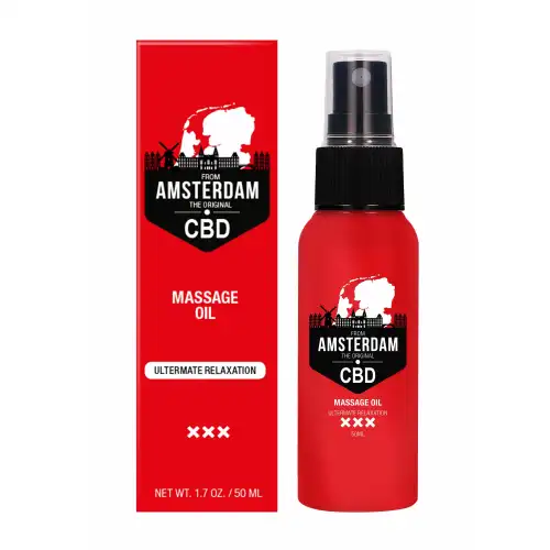Shotsmedia, Голландия Массажное масло CBD from Amsterdam - 50 ml