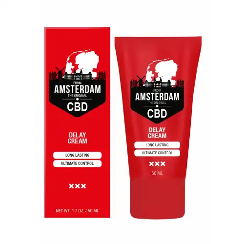 Shotsmedia, Голландия Крем пролонгирующий CBD from Amsterdam - 50 ml