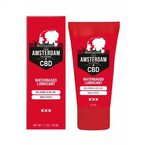 Shotsmedia, Голландия Лубрикант на водной основе CBD from Amsterdam - 50 ml