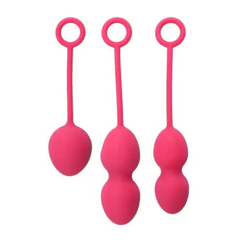 Изображение Svakom, США Вагинальные шарики Nova Plum Red со смещенным центром тяжести