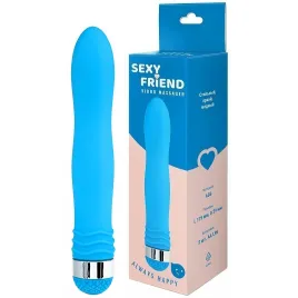 Многофункциональный вибратор Sexy Friend голубой