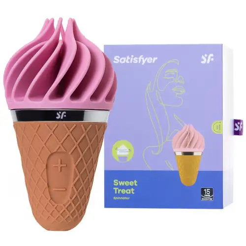 Изображение Fun Factory, Германия Вращающийся стимулятор Satisfyer Sweet Treat розовый