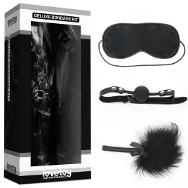 Набор для ролевых игр Deluxe Bondage Kit (маска, кляп, тиклер)