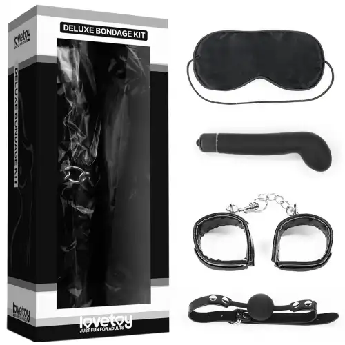 Изображение Lovetoy, Китай Набор для ролевых игр Deluxe Bondage Kit (маска наручники кляп G-вибратор)