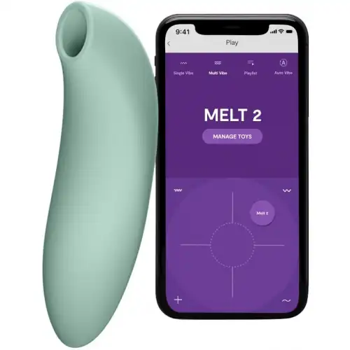 Фото We-Vibe, Канада Бесконтактный клиторальный стимулятор We-Vibe Melt 2 шалфей