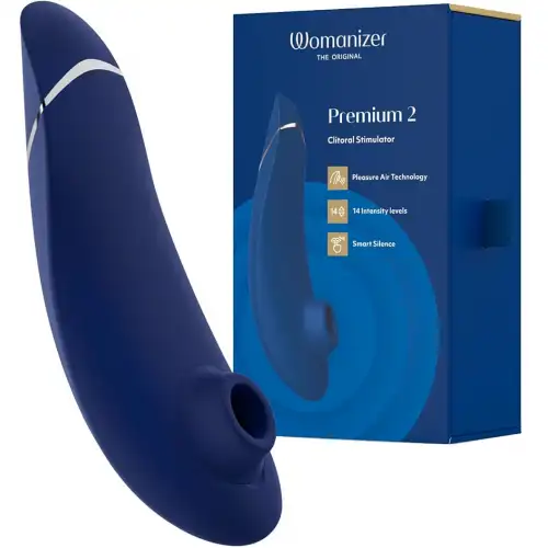 Фото Womanizer, Германия Бесконтактный стимулятор клитора Womanizer Premium 2 Blueberry