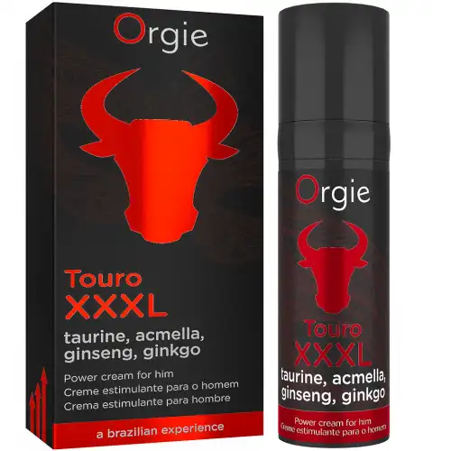 Изображение Orgie, Португалия Возбуждающий крем для усиления эрекции Orgie Touro XXXL с эффектом увеличения пениса 15 мл