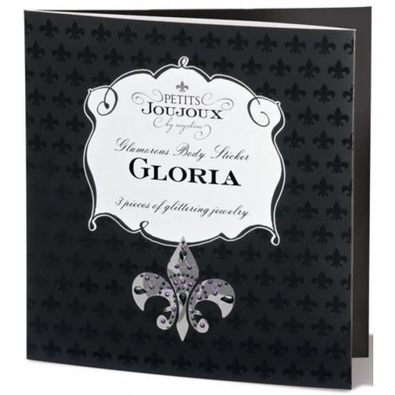 Изображение Bijoux Indiscrets, Испания Пэстисы Breast and Pubic Jewelry черные и розовые Crystal Sticker