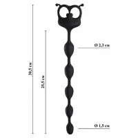 Фото Fun Factory, Германия Стимулятор анальный Fun Factory Flexi Felix черный