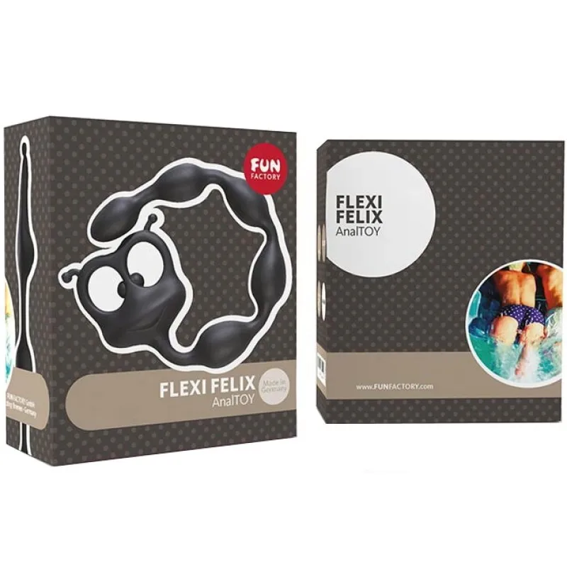 Фото Fun Factory, Германия Стимулятор анальный Fun Factory Flexi Felix черный