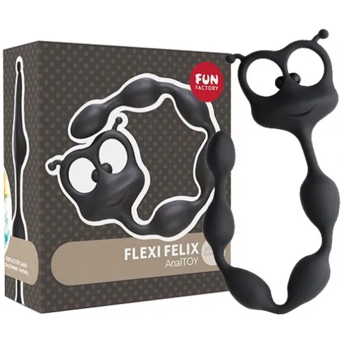 Фото Fun Factory, Германия Стимулятор анальный Fun Factory Flexi Felix черный