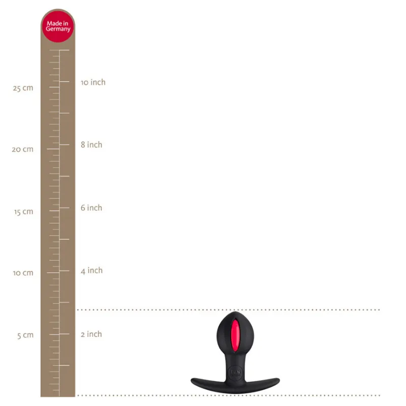 Изображение Fun Factory, Германия Пробка для ношения со смещенным центром тяжести Fun Factory B Ball Uno черно-красная