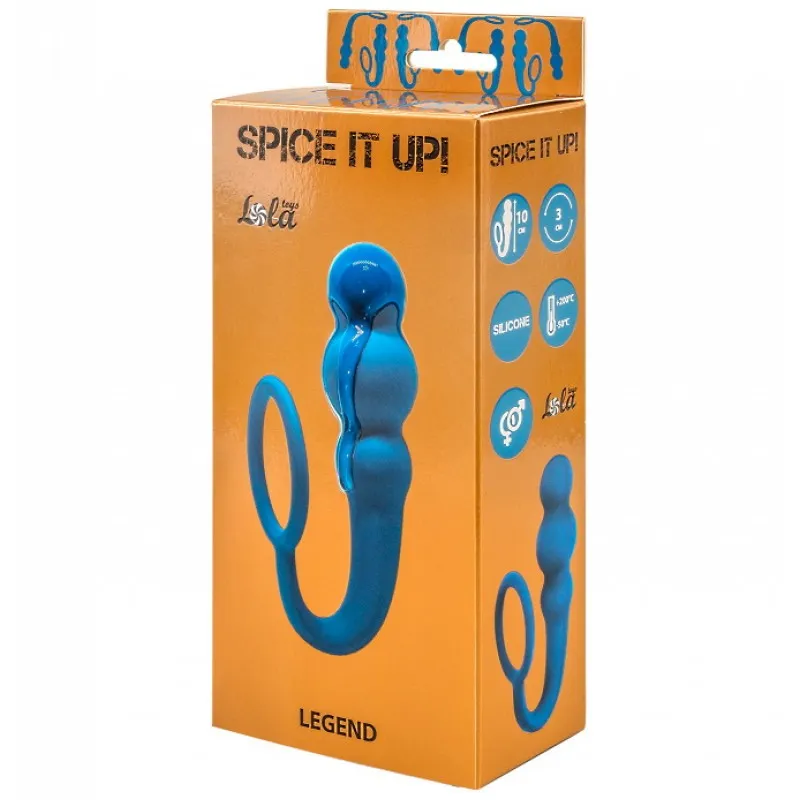 Lola Toys, Россия Анальная пробка с кольцом на пенис Spice It Up Legend Aquamarine — купить в Минске Изображение Lola Toys, Россия Анальная пробка с кольцом на пенис Spice It Up Legend Aquamarine