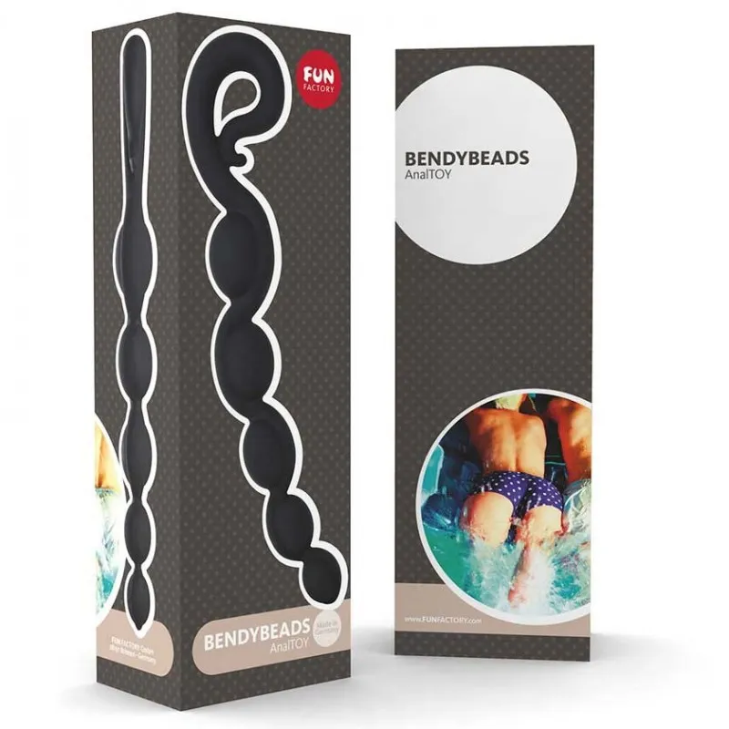 Фото Fun Factory, Германия Стимулятор анальный Fun Factory Bendybeads черный