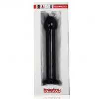 Фото Lovetoy, Китай Гладкий розовый фаллоимитатор из стекла 17 см