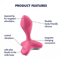 Изображение Satisfyer, Германия Анальная пробка с вибрацией Satisfyer Game Changer розовая