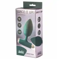 Изображение Lola Toys, Россия Анальная пробка с вибрацией Spice It Up New Edition Perfection зеленая