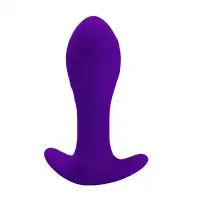 Фото Pretty Love, Китай Анальная пробка для ношения с вибрацией Pretty Love Anal Plug Massager фиолетовая