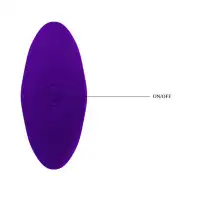 Фото Pretty Love, Китай Анальная пробка для ношения с вибрацией Pretty Love Anal Plug Massager фиолетовая