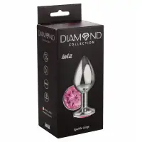 Фото Lola Toys, Россия Анальная пробка Diamond Pink Sparkle Medium Lola