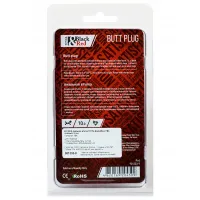 Изображение  Красная анальная пробка Toyfa