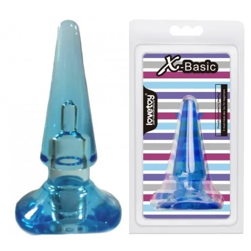 Изображение Lovetoy, Китай Голубая анальная пробка Sassy