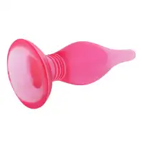 Фото Baile, Китай Розовая анальная пробка с присоской Butt plug