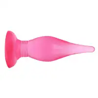 Фото Baile, Китай Розовая анальная пробка с присоской Butt plug