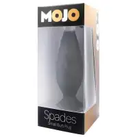 Изображение  Черная анальная пробка Mojo Small Butt Plug