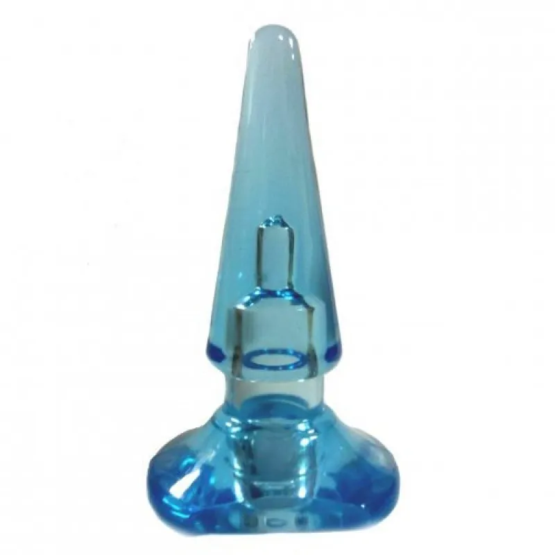 Изображение Lovetoy, Китай Голубая анальная пробка Sassy