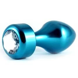 Голубая анальная втулка Rosebud