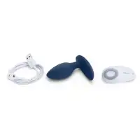 Фото We-Vibe, Канада Анальная смарт-втулка с вибрацией We-Vibe Ditto синий