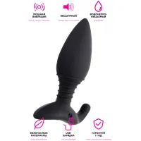Lovense, США Анальная смарт-пробка Lovense Hush S диаметр 3,8 см — купить в Минске Фото Lovense, США Анальная смарт-пробка Lovense Hush S диаметр 3,8 см