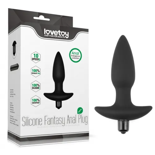 Фото Lovetoy, Китай Анальная пробка с вибрацией Silicone Fantasy Anal Plug