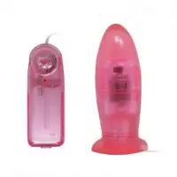 Изображение Baile, Китай Анальная вибропробка на присоске Butt Vibro Plug
