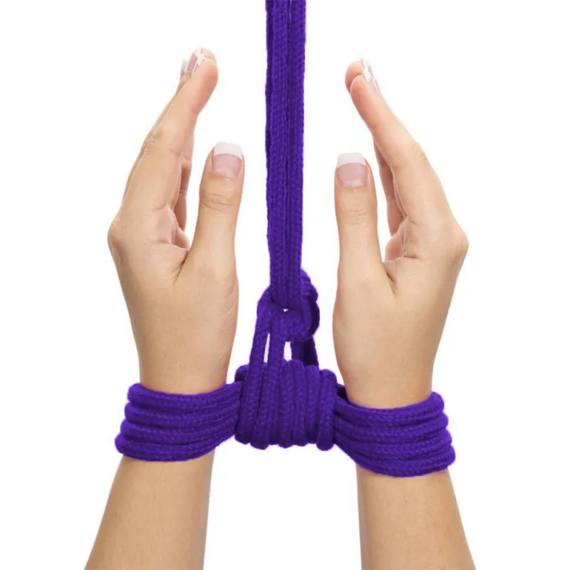 Фото Lovetoy, Китай Веревка для бондажа фиолетовая Fetish Bondage Rope 10 м
